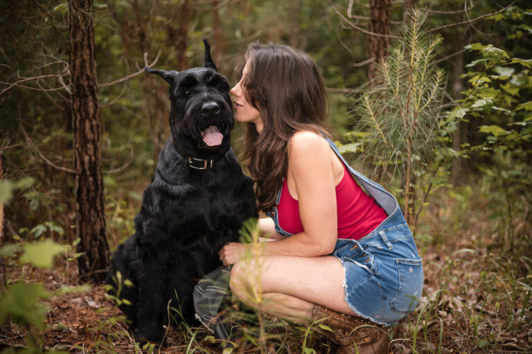 corinne left corporate living the good life with Oliver