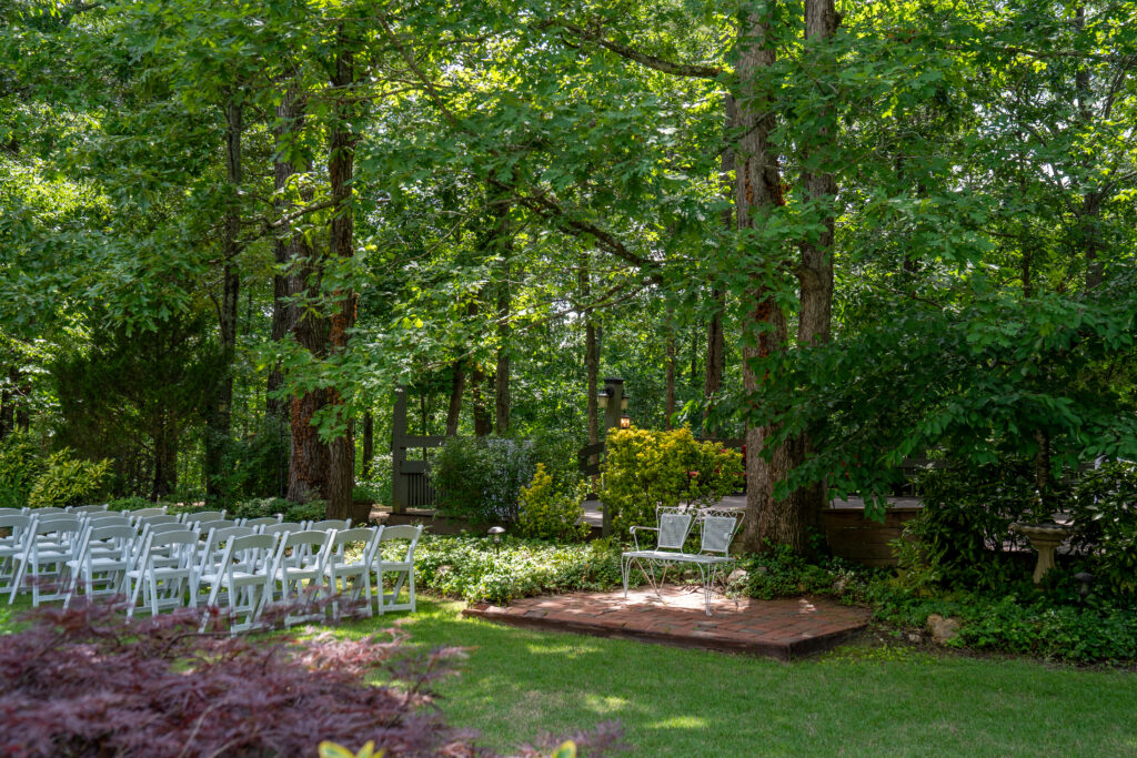 behind the scenes of a wedding venue